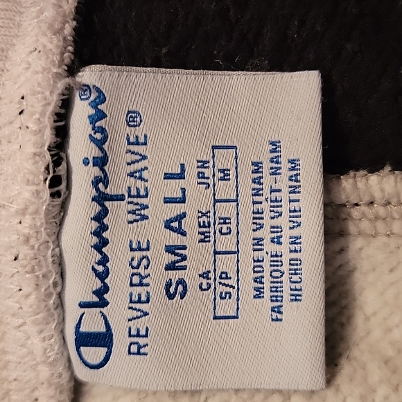 Champion black and gray sweatpants Size Small - Picture 5 of 5